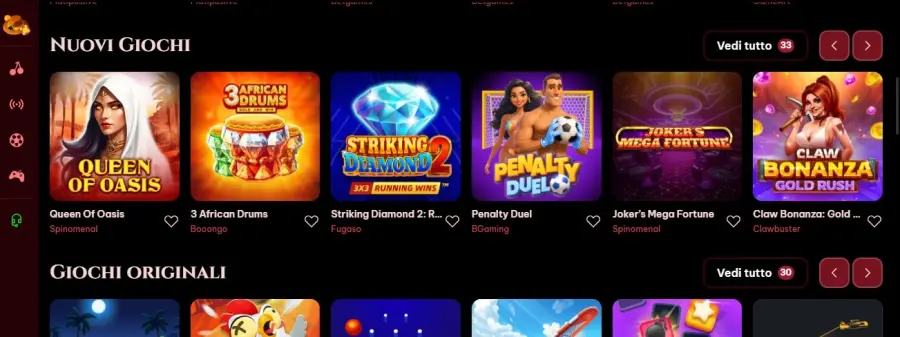 App casinÃ² spinogambino
