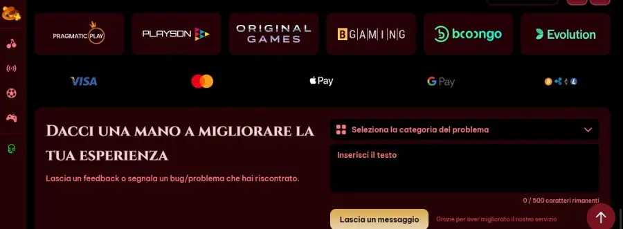 Applicazione spino gambino