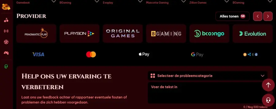 Spino gambino applicatie
